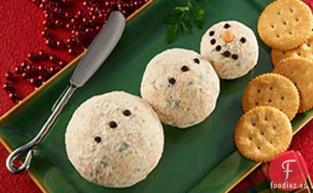 Bola de Queso de Muñeco de Nieve