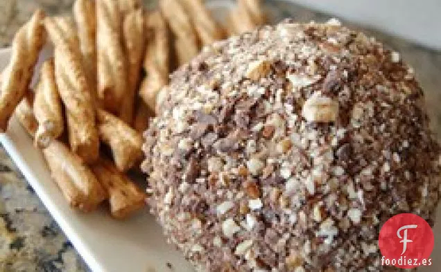 Bola de Queso con Chispas de Chocolate
