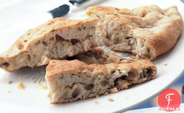 Focaccia Rápida con Hinojo y Tomillo