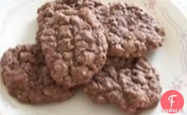 Galletas con Chispas de Avena y Chocolate