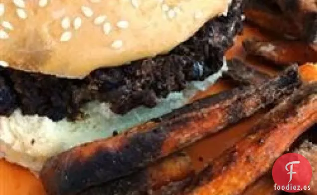 Hamburguesas Veganas de Frijoles Negros