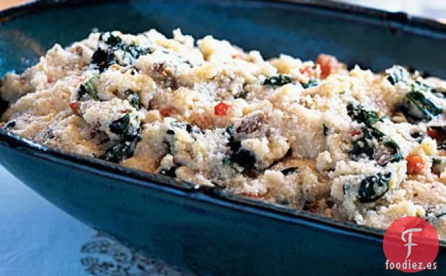 Sémola de maíz y Verduras