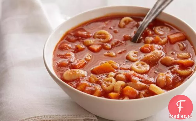 Sopa de Tomate Rápida y Picante