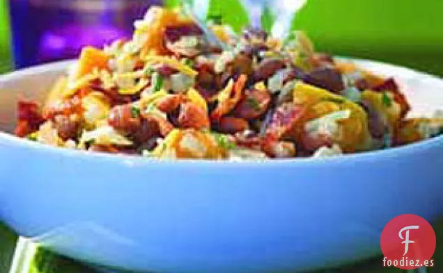 Guarnición Sabrosa de Calabaza y Frijoles