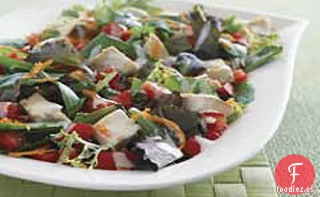 Ensalada de Pollo con Verduras Frescas