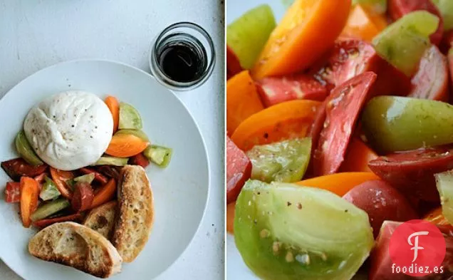 Ensalada De Tomate Y Burrata De Herencia