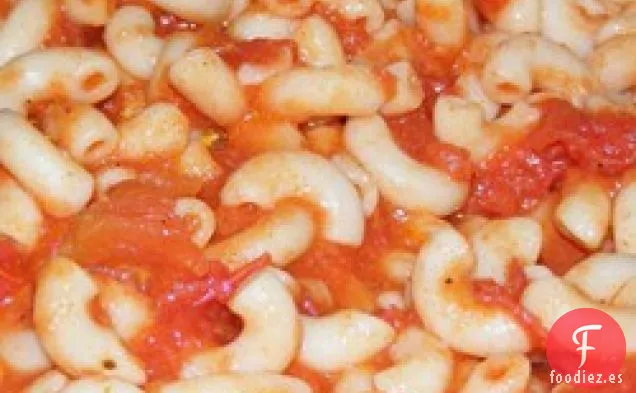 Macarrones con Tomates