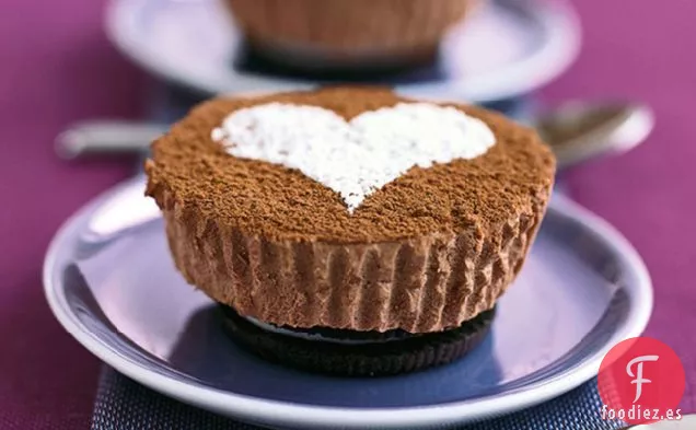 Pasteles de Queso con Chocolate PHILADELPHIA para Dos