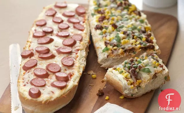 Pan de Pizza de Fiesta con Queso