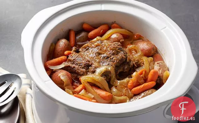 Asado a Olla de Cocción Lenta