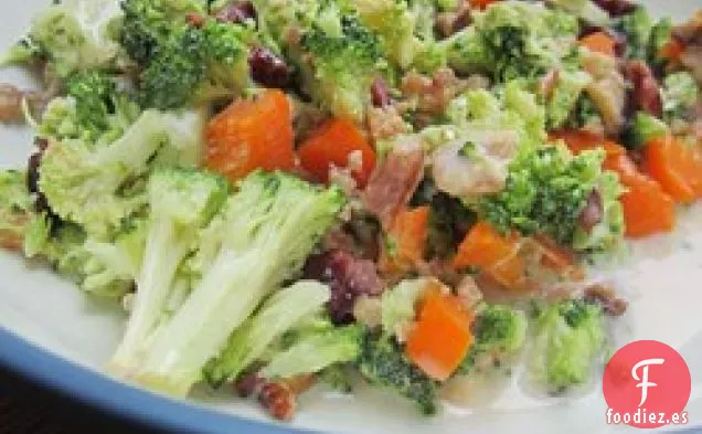 Ensalada de Brócoli Dulce y Picante