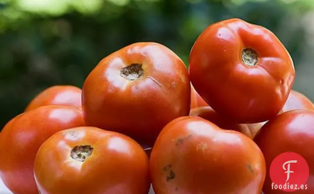 Sándwiches Abiertos De Huevo Y Tomate