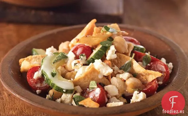 Ensalada Fresca de Tomate y Pita