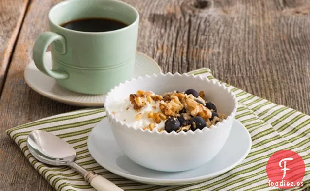 Harina de Avena con Arándanos y Nueces