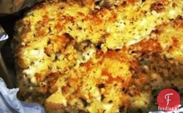 Pechugas de Pollo Rellenas Asadas Al Horno