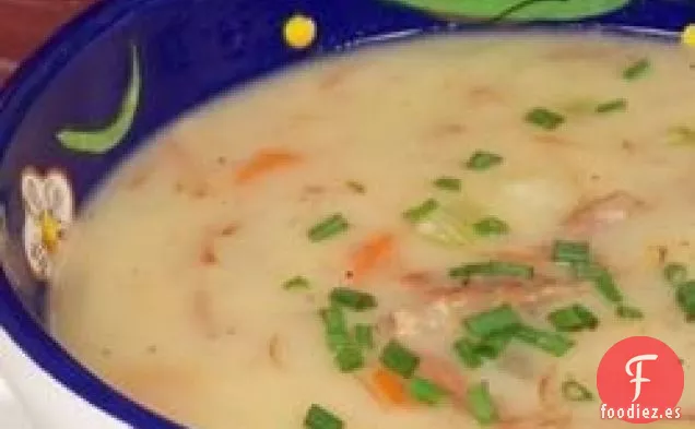 Deliciosa y Saludable Sopa de Jamón y Patata