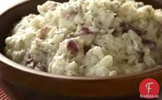 Patatas de Ajo y Eneldo Trituradas