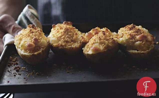 Patatas con Queso Horneadas dos Veces