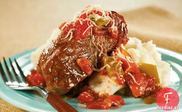 Bistec Suizo Picante de Cocción Lenta