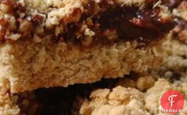 Cuadrados de Avena y Chocolate