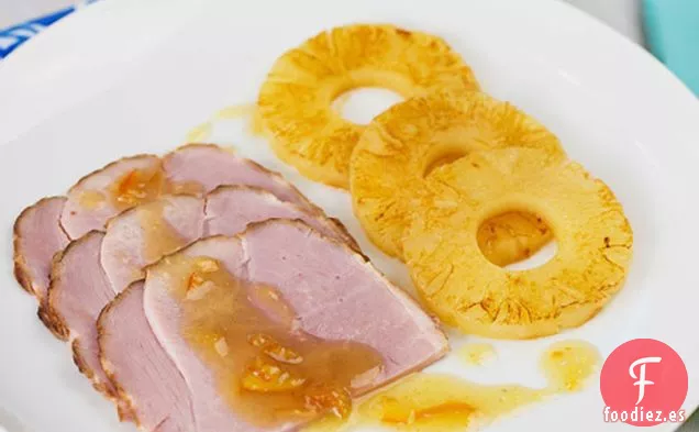 Salsa Dijon de Naranja y Piña para Jamón