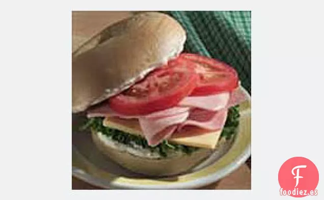 Bagel de Jamón de Jardín