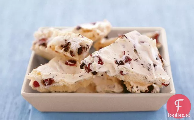 Merengue de Arándanos y Chocolate