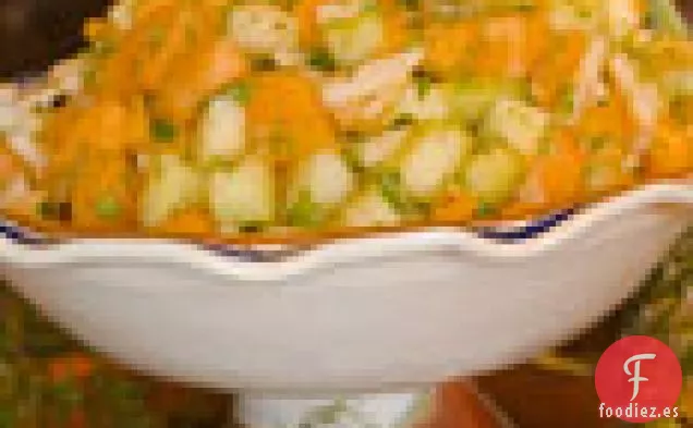 Ensalada de Jícama y Melón