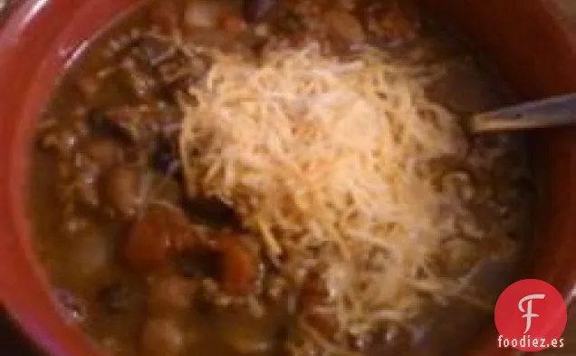 Chile de Combustión Lenta de Tres Frijoles