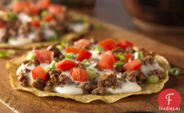 Tostadas con Queso Blanco