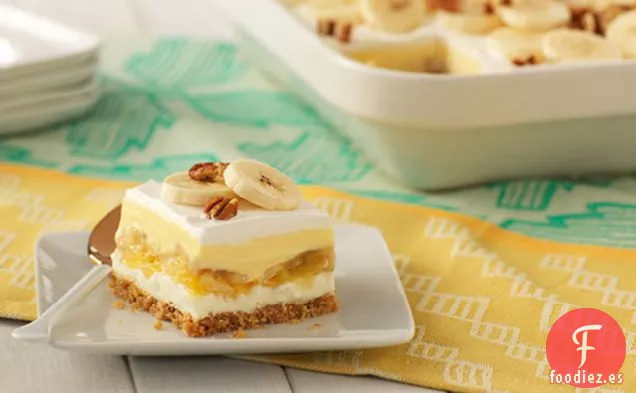 Pastel de Plátano Partido
