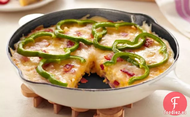 Frittata de Patata y Pimienta