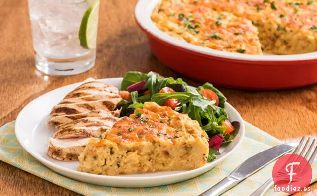 Cazuela de Relleno de Queso Al Horno