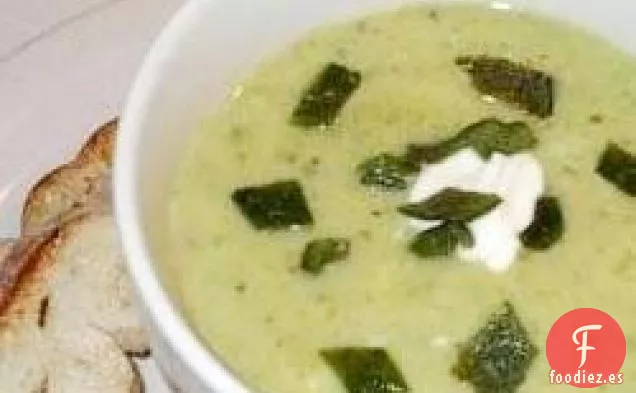 Sopa de Chile Poblano