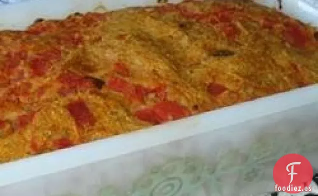 Pastel de Carne de Pollo Picante