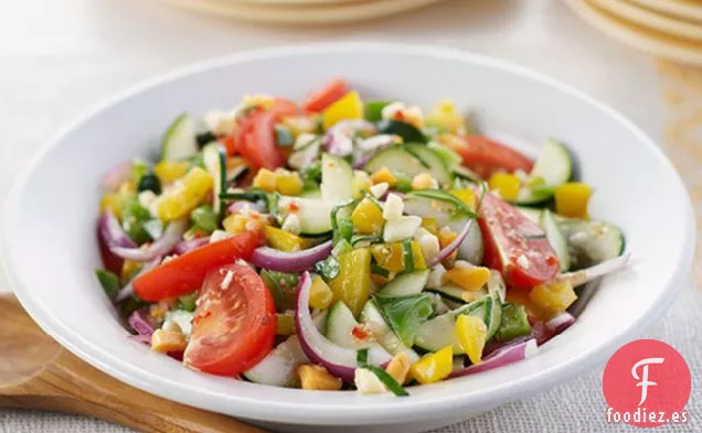 Ensalada Mediterránea de Verduras Marinadas