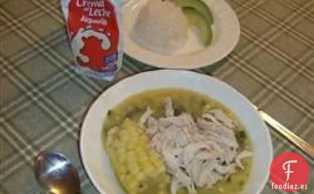 Guiso de Pollo Colombiano (Ajiaco)
