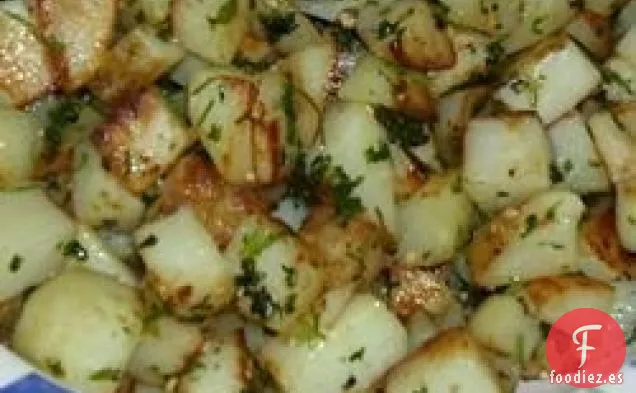 Patatas con Cilantro y Ajo