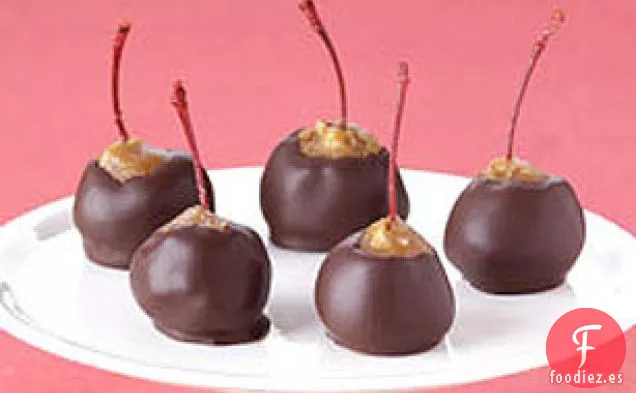Cerezas de Navidad de Chocolate