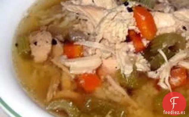 Sopa de Pollo para Suegra