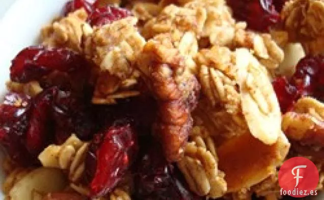 Granola de Pastel de Calabaza Crujiente