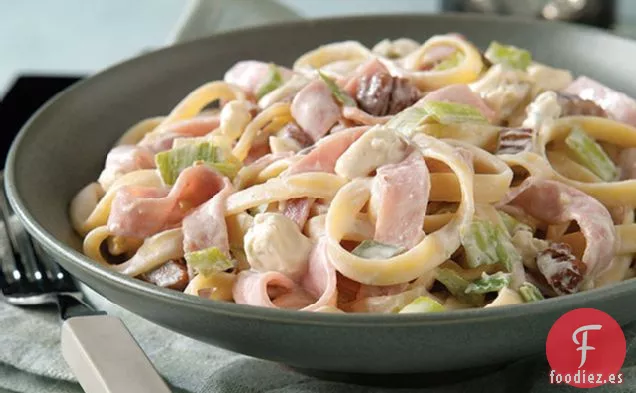 Pasta con Salsa de Queso Azul