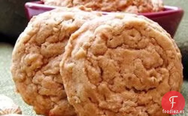 Galletas de Mantequilla de Cacahuete y Avena