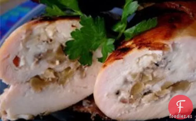Queso de Nuez de Pollo Envuelto en Tocino