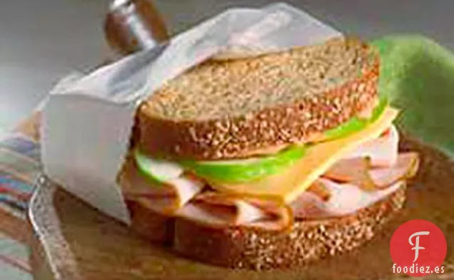 Sándwich de Pavo y Manzana