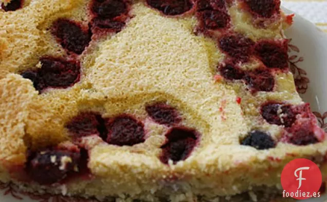 Barritas de Kuchen de Frambuesa