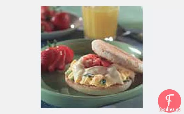 Sándwich de Pepperjack para el Desayuno