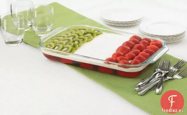 Pastel de Bandera Mexicana