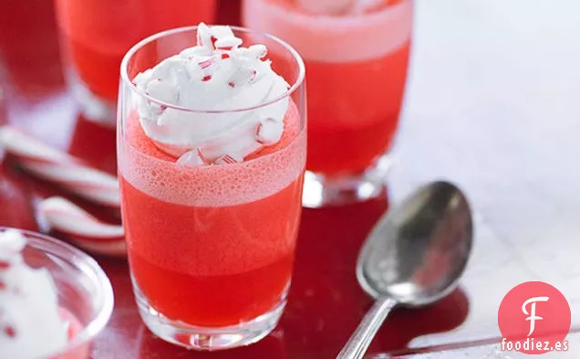 Minis de Postre de Bastón de Caramelo