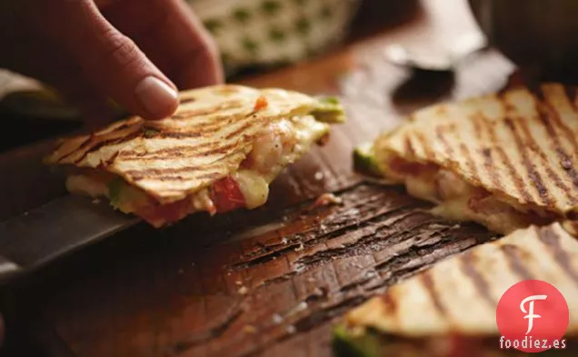 Quesadilla de Camarones y Jalapeños